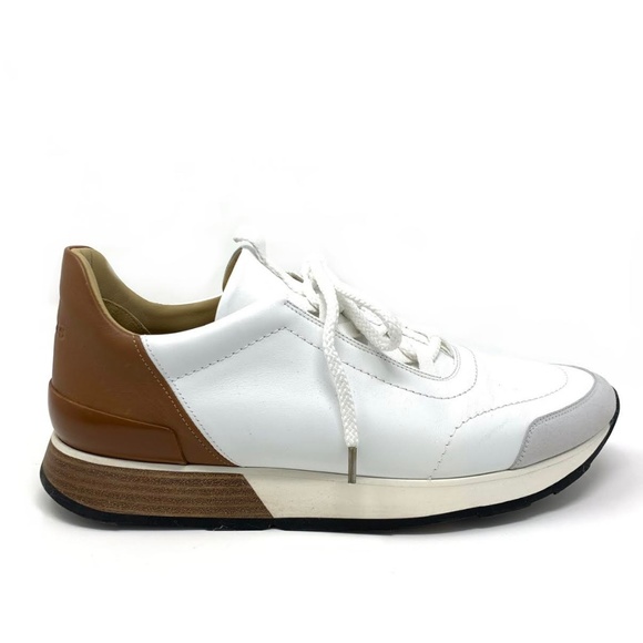 Hermes Other - Hermès Miles Leather Sneakers